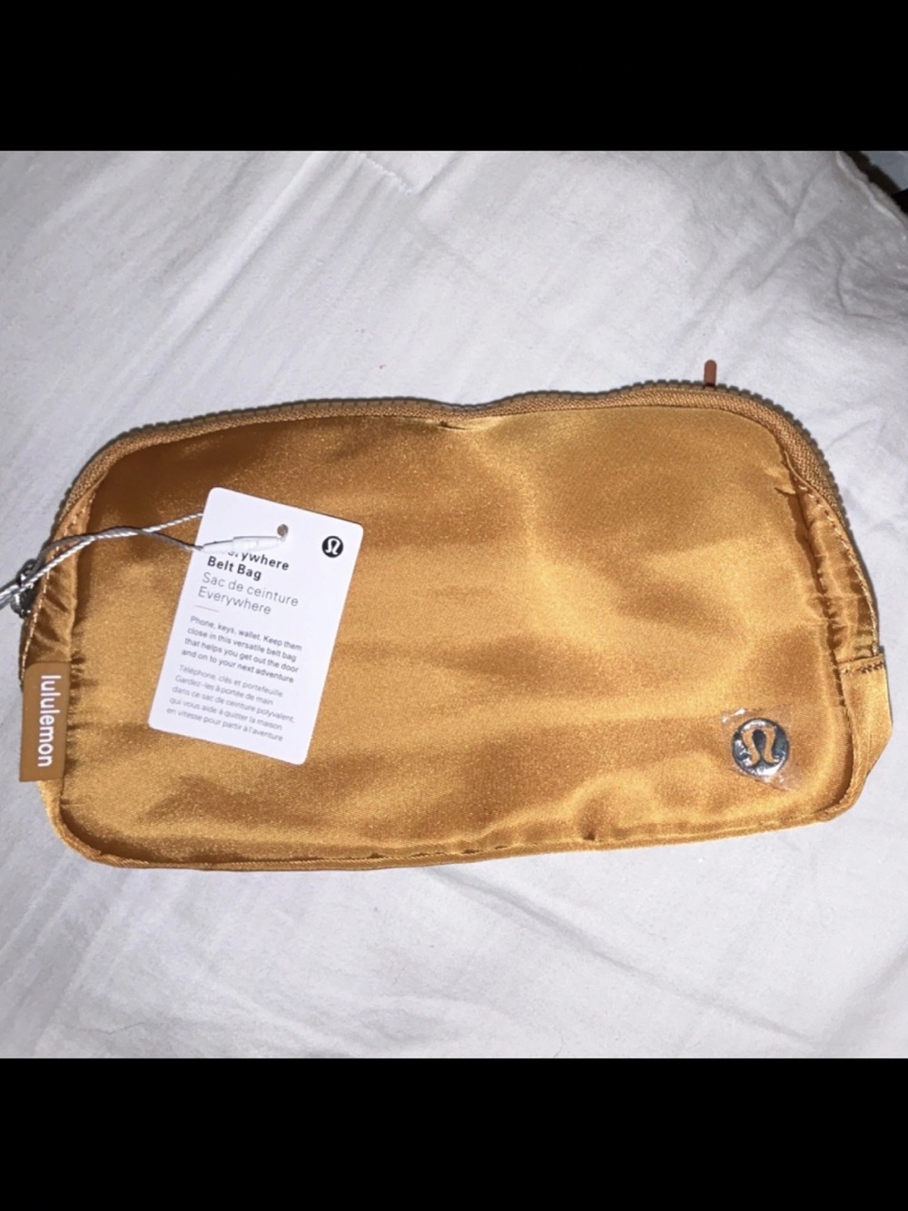 Lululemon Everywhere Belt Bag — burnt caramel